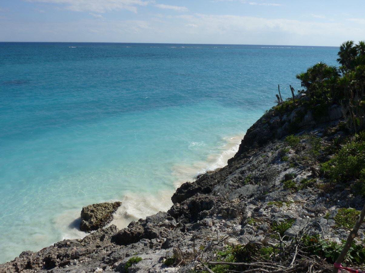 Brandung an der Karibik-Küste