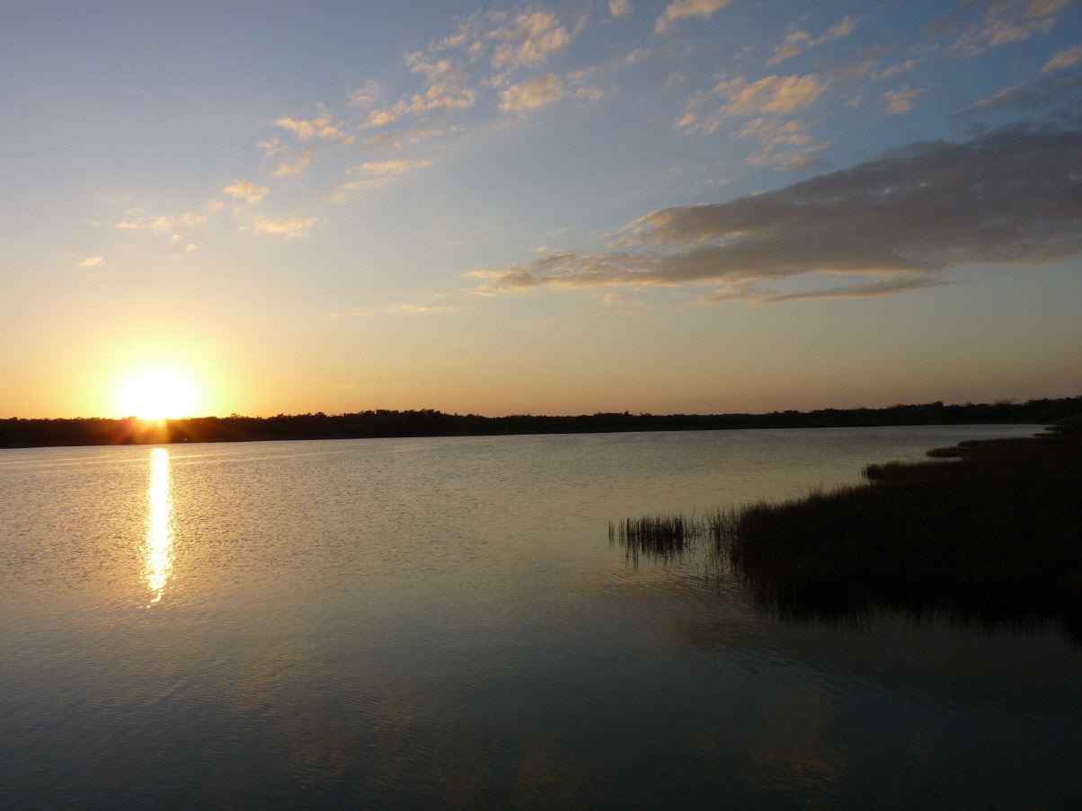 Sonnenuntergang in der Karibik