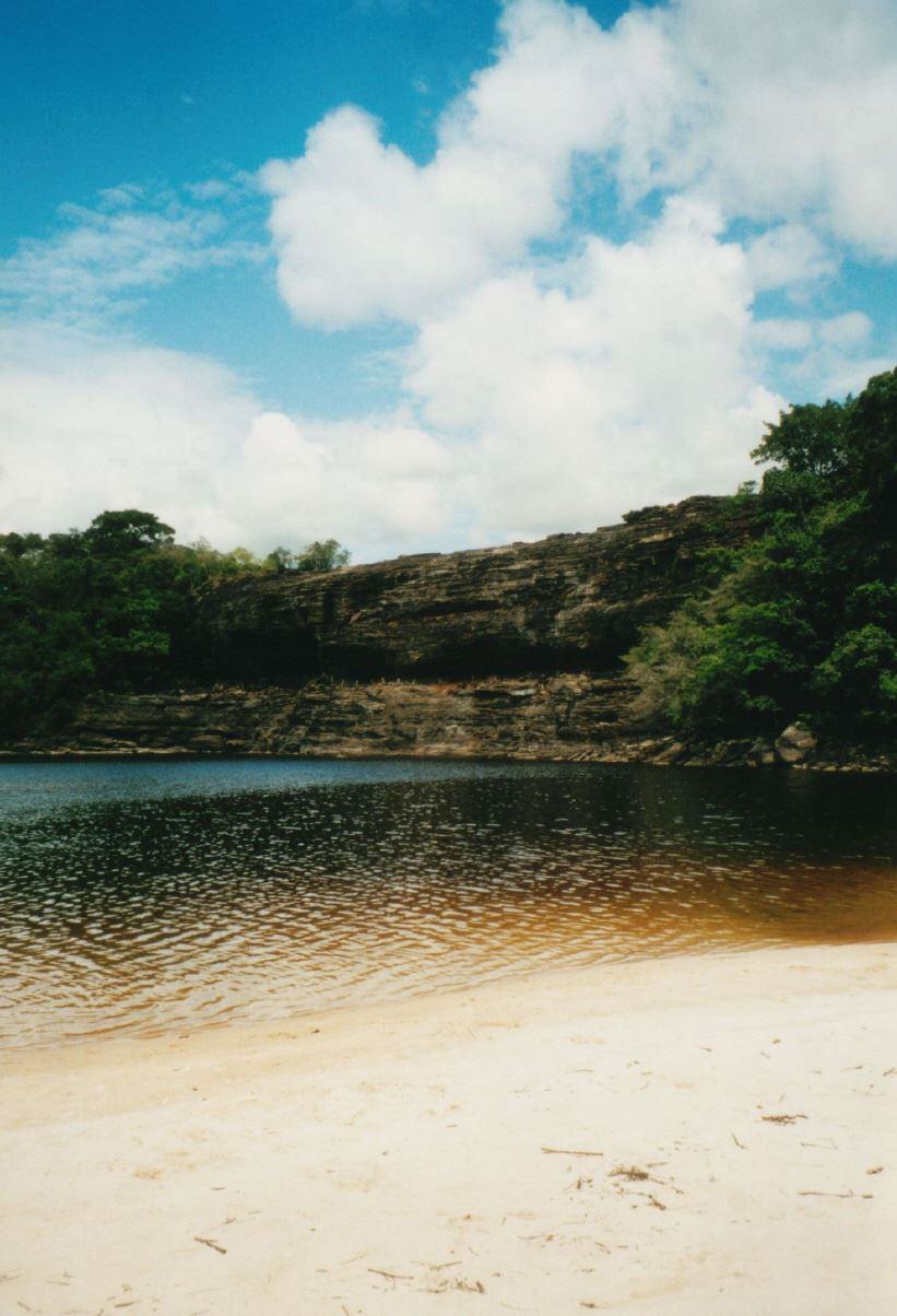 Das Hinterland in der Karibik