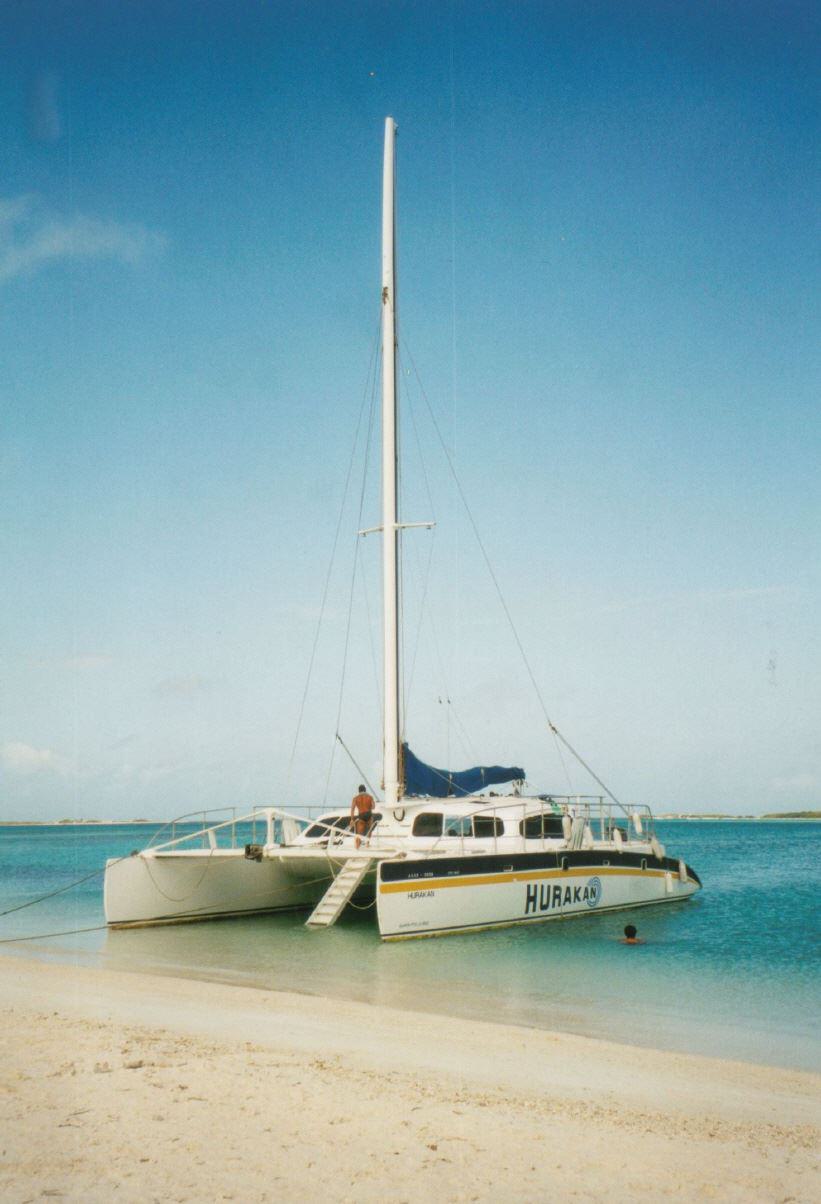 Katamaran in der Karibik